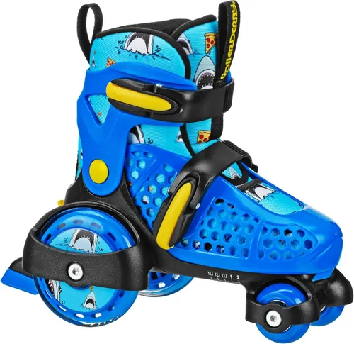 Vista 8 de Patines Fun Roll para Principiantes de Roller Derby, Talla Ajustable, Patines para Niños, Niños Pequeños, Niños y Niñas