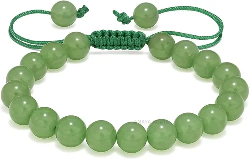 Bracelet Healing Crystal Bracelet for Women, Men Chic Gemstone Bracelet for Men and Women 8mm Round Bead Bracelets for Spiritual Healing,