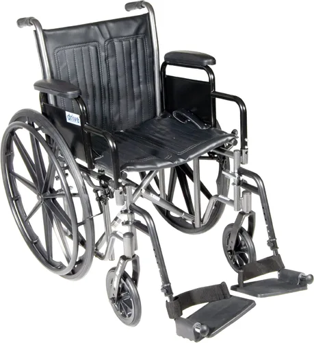 Vista 3 de Drive Medical SSP218DFA-SF Silla de ruedas Silver Sport 2
