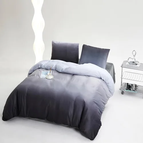 Vista 293 de CLOTHKNOW Juego de edredón de 3 piezas a cuadros color beige óxido, tamaño Full, juego de ropa de cama de cuadros edredón terracota con 2 fundas