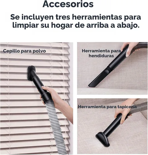 Vista 8 de Eureka PowerSpeed Aspiradora Vertical Ligera para Alfombras y Pisos Duros, Potente Aspiradora Vertical sin Bolsa para el Hogar con Mascotas, Azul