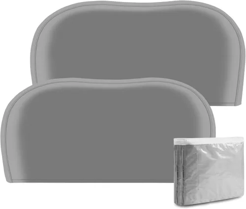 Vista 11 de OutdoorLines - Juego de 4 fundas para neumáticos impermeables al aire libre - Funda para ruedas de remolque a prueba de UV, protector de neumáticos