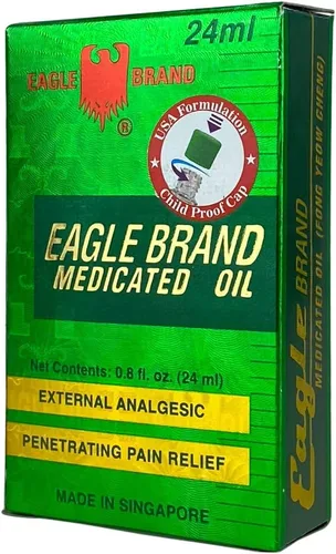 Vista 5 de Eagle Brand Aceite medicado natural, incluye 3 botellas individuales de 0.8 onzas