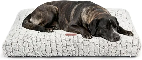 Vista 21 de ULIGOTA - Alfombrilla de cama para perro, suave y mullida, para jaula de perro, cama para perros pequeños, medianos y grandes, y gatos, lavable