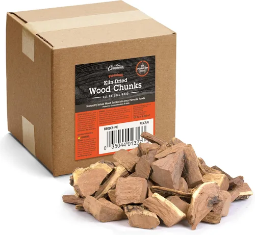 Vista 12 de Camerons Trozos de Madera de Manzano Totalmente Natural para Ahumar - Caja de 420 Pulgadas Cúbicas, Aproximadamente 5 Libras - Astillas de Madera