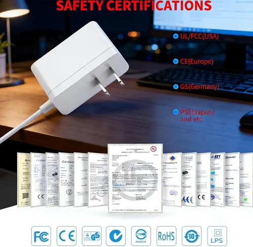 Vista 4 de MEROM Cable de alimentación compatible con TP-Link Deco Mesh WiFi System Modelos S4 M3 P9 M4 Cargador de repuesto para X20 X55 X60 X68 Router