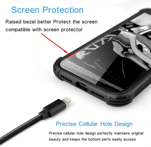 Vista 7 de Funda compatible con iPhone 12 Mini, diseño de mariposa en el espacio, compatible con funda para iPhone 12 Mini, para niñas y mujeres, a prueba