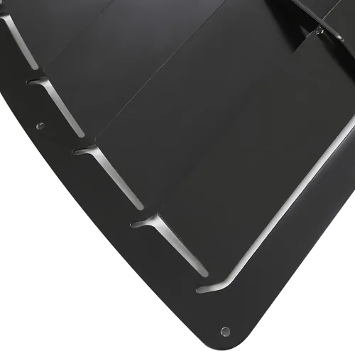 Vista 6 de KUAFU Rejilla de capó de acero compatible con Chevy Chevrolet Camaro Z28 IROC-Z IROC 1985-1990, insertos de rejilla de ventilación de aire
