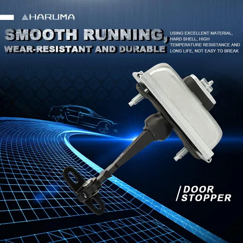 Vista 2 de HARUMA Correa de tope de puerta delantera izquierda lado del conductor 1999 2000 2001 2002 2003 2004 para Jeep Grand Cherokee 55135591AC