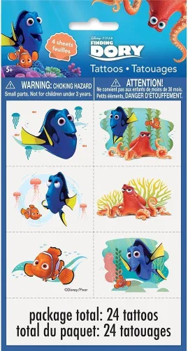 Productos de fiesta Unique, Tattoos