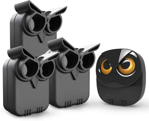 Alarma inalámbrica de entrada de 1/2 milla de largo alcance, sensor de movimiento y detector de HTZSAFE para exteriores/interiores, sistema de