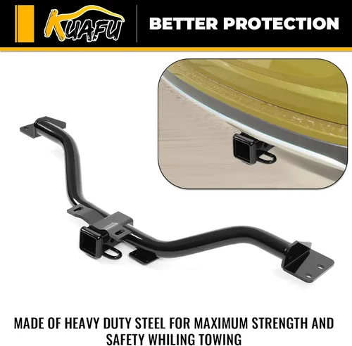 Vista 4 de KUAFU Enganche de remolque Clase 3 de 2'' compatible con Buick Enclave 2008-2017 Chevrolet Traverse 2009-2017 GMC Acadia Limited 2007-2017 Saturn