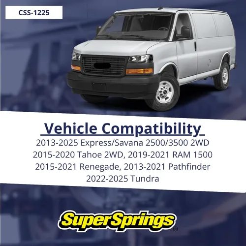 Vista 2 de SuperSprings CSS-1225 Bobina SumoSprings para diversas aplicaciones Altura de pared interior de 2,25 pulgadas, negro