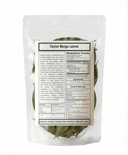 Vista 2 de Hojas de mango-40lvs/Hierbas Purelife/Hoja