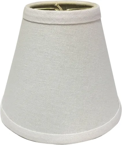 Vista 10 de Royal Designs, Inc. Lámpara de araña de tapa dura Empire Basic Shade CS-984-5AGL, oro antiguo, 3 x 5 x 4,5