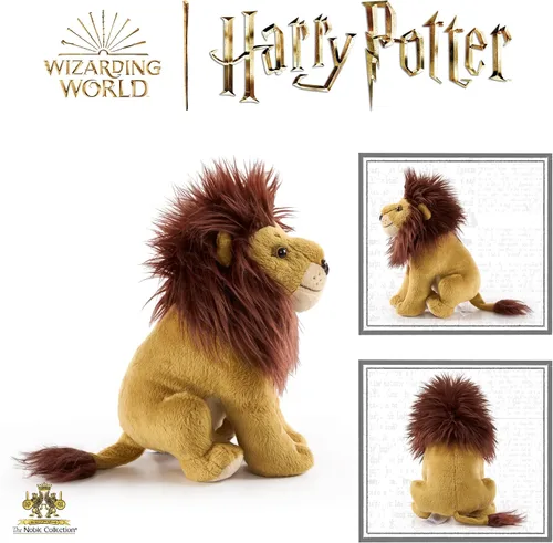 Vista 4 de The Noble Collection Harry Potter - Mascota de peluche de Gryffindor