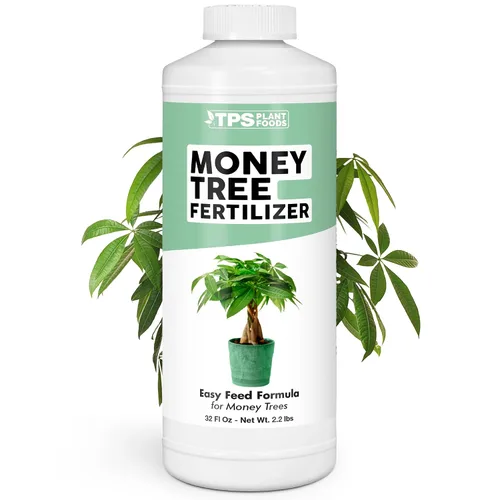 Fertilizante de árbol del dinero: alimento líquido para plantas para un follaje exuberante, un nuevo crecimiento saludable y raíces más fuertes, 32