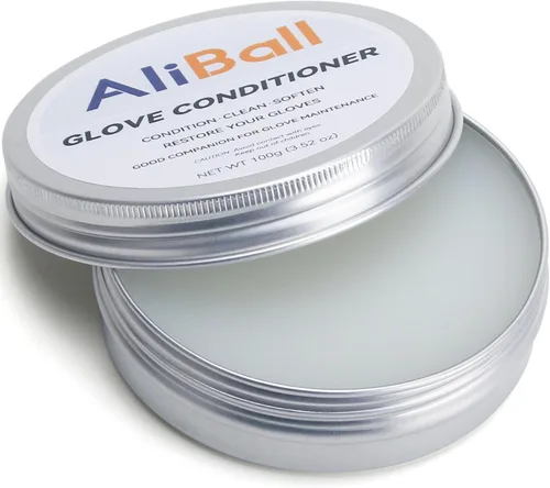 AliBall Crema acondicionador de guantes de béisbol, suaviza y conserva el cuero, guante rígido renovado, utilizado para guantes de béisbol, guantes