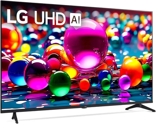 Vista 3 de LG 50 pulgadas (Modelo 2025) UHD AI UA75 Smart TV HDR10 Bluetooth Procesador AI a7 4K Gen8 Modo Cineasta webOS 25 + Soporte de Pared Compatible