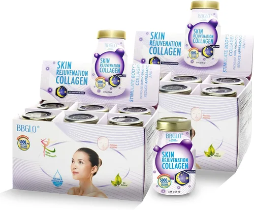 Vista 7 de BBGLO® Skin Rejuvenation - Bebida de colágeno – Complejo antienvejecimiento, 2.4 onzas líquidas (paquete de 6 botellas, original)