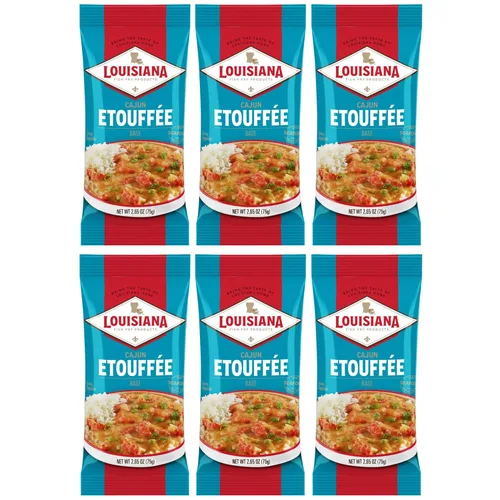Louisiana Mix Cajún Etouffee, paquete de 6