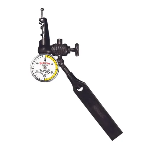 Vista 8 de Indicador de prueba de dial con accesorios Starrett Last Word, pulgadas, Blanco, 1