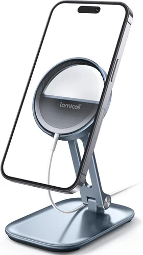 Vista 9 de Lamicall Soporte de teléfono universal ajustable., Negro