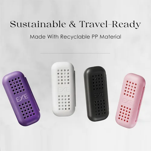 Vista 8 de Minibox Cepillo de dientes plegable de viaje con cerdas de doble longitud y funda, mini diseño compacto para viajes de negocios, campamento