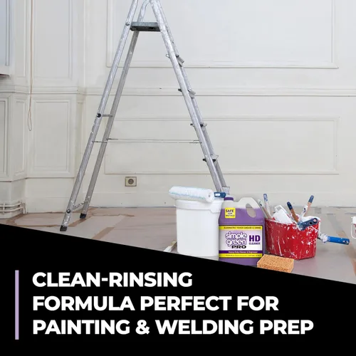 Vista 8 de Limpiador desengrasante Simple Green resistente para trabajo pesado, no corrosivo, botella de 1 galón, Transparente, 1