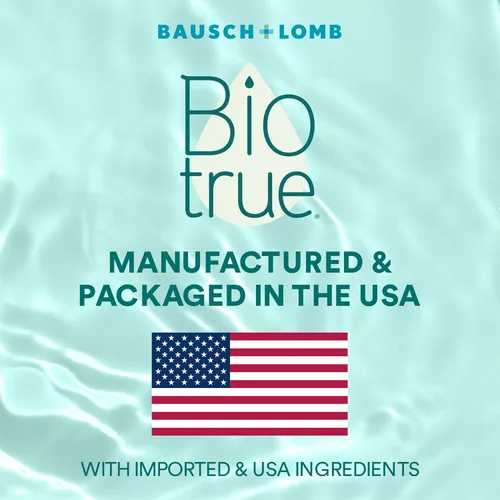 Vista 8 de Biotrue Hydration Plus Solución de lentes de contacto, multiusos para lentes suaves, hidrata con hialuronano, limpia, limpia y desinfecta