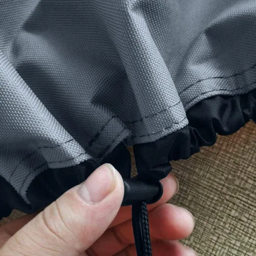 Vista 20 de UCEDER Cubierta redonda para bañera de hidromasaje, impermeable al aire libre (83 x 20 pulgadas), protector de poliéster 600D resistente para bañera