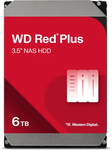 Vista 11 de Western Digital Disco duro interno WD Red Plus NAS de 1 TB - 5400 RPM, SATA 6 Gb/s, CMR, caché de 64 MB, 3.5" - WD10EFRX