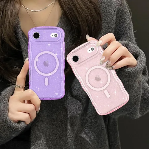 Vista 334 de Pepmune Funda magnética para iPhone 17 Pro Max, color rosa