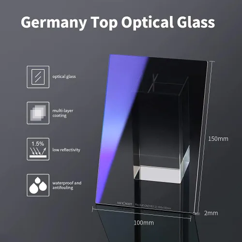 Vista 6 de K&F CONCEPT 100X150mm Square Soft GND8 (3 Stop) Filtro de densidad neutra graduado suave con 28 recubrimientos multicapa impermeable/resistente a