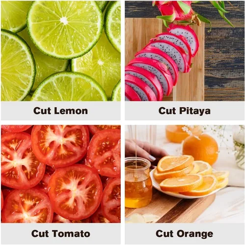Vista 3 de Soporte de cebolla de acero inoxidable, nuevo soporte para verduras para rebanar, multifuncional para frutas y verduras, herramienta para carne