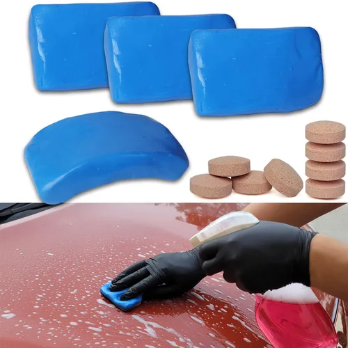 Vista 8 de awave bloom Barras de arcilla para coches de 400g para detalles automáticos y tabletas lubricantes de barra de arcilla 8 unidades (1 unidad = 16 oz)