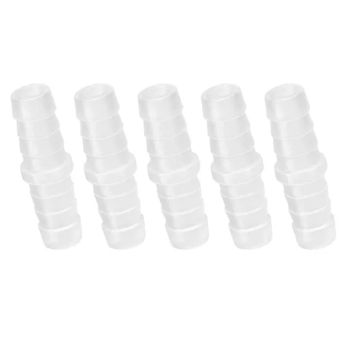Vista 16 de Quickun Accesorio de Unión de Manguera de Púas de Plástico, 1" x 1" Empalme de Púas Reparador Junta Adaptador Ajuste (Paquete de 5)