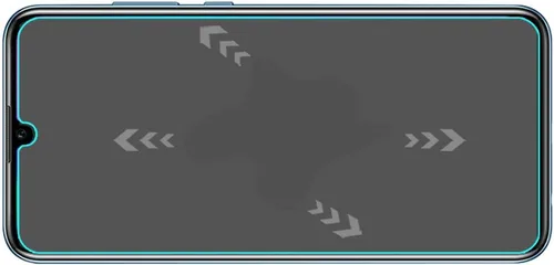 Vista 6 de Mr.Shield [Paquete de 3] Diseñado para NUU X6 Plus [vidrio templado] [Vidrio japonés con dureza 9H] Protector de pantalla