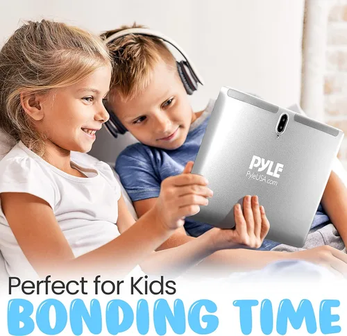 Vista 10 de Pyle Tablet infantil con lápiz capacitivo, 7 tabletas Android con pantalla HD de 1080p, cámara dual, compatibilidad WiFi, procesador de cuatro