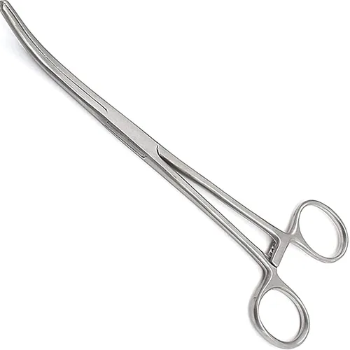 Vista 10 de Pinzas hemostáticas Kelly de precisión, pinza de agarre con punta recta, acero inoxidable plateado