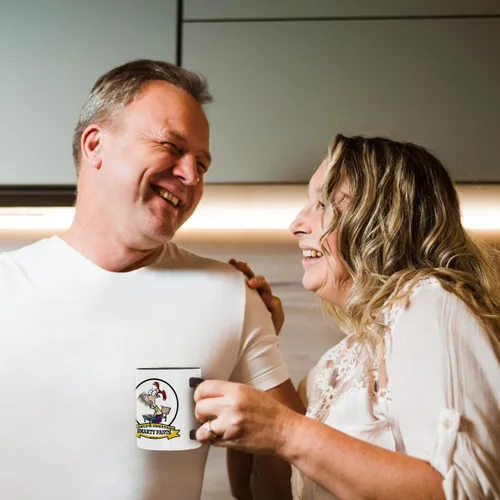 Vista 3 de 3dRose dooni diseños Worlds Greatest Cartoons – Funny Worlds Greatest Smarty Pants dibujos animados – Tazas, Negro/Blanco