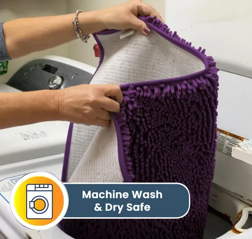 Vista 121 de Muddy Mat Tapete súper absorbente para interiores, de microfibra de secado rápido, antideslizante, para puerta principal, lavable a máquina