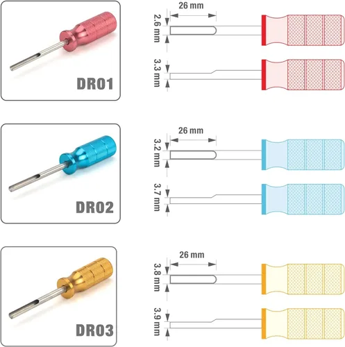 Vista 7 de iCrimp Deutsch Herramientas de extracción de contactos, serie DT, kit de herramientas de extracción de terminales para contactos sólidos Deutsch