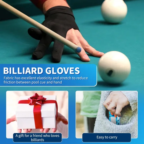 Vista 6 de 11-in-1 Aluminum Alloy Pool Cue Tip Shaper, Pool cue Tips Replacement kit, Billiards Accessories Tool, Pool Stick Tips, Pool Table Accessories for