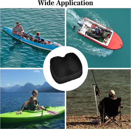 Vista 5 de Kayak Seat Cushion, Anti Slip Gel Seat Cushion for Long Sitting on Boat, Canoe, Sup, Chair