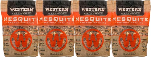 Vista 10 de Briquetas de barbacoa de manzana WESTERN – 100% madera real para asar y ahumar – Sabor ahumado suave, dulce y delicado – Perfecto para cerdo