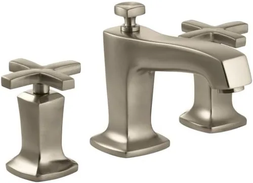 KOHLER K-16232-3-BV Margaux - Grifo de lavabo amplio, bronce cepillado vibrante