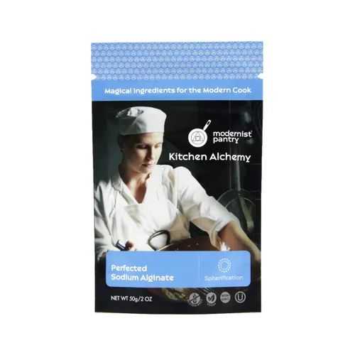 Vista 8 de Alginato de sodio perfeccionado sin OMG vegano OU Kosher certificado - 400 g/14 oz