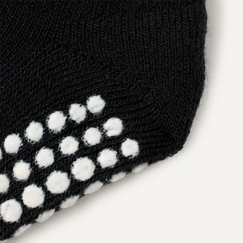 Vista 3 de Yaxa Essentials Calcetines unisex de corte bajo con agarre antideslizante para bebés, 14 pares