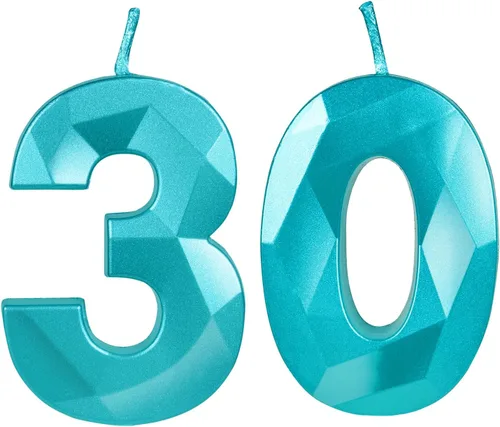 Vista 294 de Velas Número 1, Velas de Primer Cumpleaños, Vela Roja de Feliz Cumpleaños para Pastel, Decoraciones de Cobertura de Pastel de Diseño 3D para Niñas